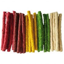 Ласощі палички Croci Mix для собак, кольорові, 13 см, 100 шт/уп, ціна за упаковку