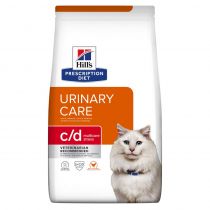 Сухий корм Hill's Prescription Diet Feline c/d Urinary Stress, для котів з ідіопатичним циститом, з куркою, 400 г