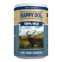 Консерва Happy Dog NaturLine Dose 100% Wild для собак, з дичиною, 400 г