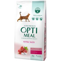 Сухий корм Optimeal для дорослих котів, з телятиною, 1.5 кг