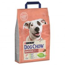 Сухий корм Purina Dog Chow для дорослих собак схильних до алергії, з лососем, 2.5 кг