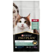 Сухий корм Purina Pro Plan LiveClear Sterilised Senior 7+ для котів старше 7 років, з індичкою, 1.4 кг