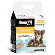 Пеленки AnimAll Puppy Training Pads для собак и щенков, с ароматом ромашки, 60×60 см, 10 шт