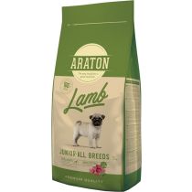 Сухий корм Araton Lamb Junior All Breeds для цуценят, з ягням, птицею і рисом, 3 кг