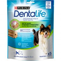 Ласощі Purina DentaLife Medium для підтримки здоров'я порожнини рота собак середніх порід, 115 г