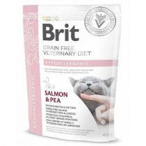 Сухий корм Brit GF Veterinary Diets Cat Hypoallergenic, для дорослих котів, 400 г