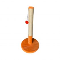Драпак Cristel для котів на круглій підставці, сизаль, помаранчевий, 65×40 см