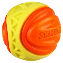 Іграшка-м'яч для собак BronzeDog Skipdawg X-Foam ball, свистячий, 7 см