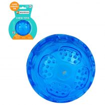 Іграшка-м'яч для собак BronzeDog Chew Squeaky Ball, зі звуком, 7 см