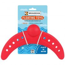 Іграшка-бумеранг для собак BronzeDog Boomerang, плаваюча, 26×13 см