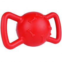 Іграшка для собак BronzeDog Power Pull, з силікону, зі звуком, плаваюча, 19×9 см