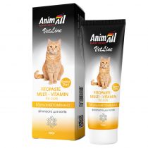 Фітопаста AnimAll VetLine Multivitamin для котів, 100 г