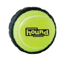 Іграшка для собак Outward Hound Тенісний м'ячик з шиною, жовта, велика