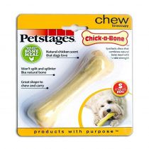 Іграшка для собак Petstages Chick-A-Bone кістка, мала, 12 см