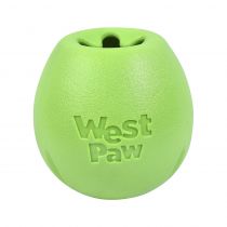 Іграшка для собак West Paw Rumbl Jungle Green, для ласощів, зелена, 10 см