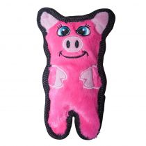 Іграшка-пищалка для собак Outward Hound Invincibles Minis Pig Порося міні, рожева, 20×11×4 см
