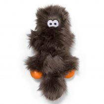 Іграшка-пищалка West Paw Sanders Pewter Fur, срібно-коричнева, 28 см