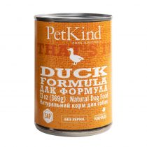 Консерва PetKind Duck Formula для собак, з качкою, 369 г