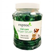 Набір зубних щіток ESPREE Oral Care Fingerbrush для кішок і собак, 50 шт