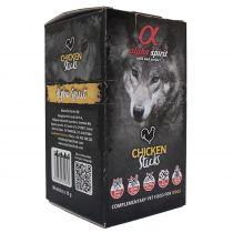 Напіввологі ласощі для собак Alpha Spirit DOG Sticks Chicken, палички з куркою, 30 шт, 300 г