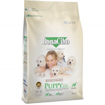 Сухий корм BonaCibo Puppy Lamb&Rice для цуценят всіх порід, ягня/рис, 3 кг