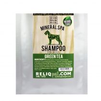 Шампунь RELIQ Mineral Spa Green Tea Shampoo з олією зеленого чаю, для собак, 50 мл