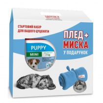 Сухий корм Royal Canin Mini Puppy для цуценят, 2 кг + подарунок миска та плед