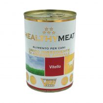 Консерва Healthy Meat монопротеінова, паштет з телятиною, для собак, 400 г