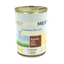 Консерва Healthy Meat монопротеінова, паштет з ягнятиною та рисом, для собак, 400 г