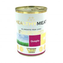 Консерва Healthy Meat монопротеінова, паштет з перепілкою, для собак, 400 г
