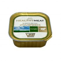 Консерва Healthy Meat монопротеінова, паштет з кролятиною, для собак, 150 г
