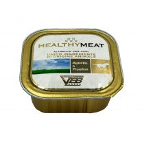 Консерва Healthy Meat монопротеінова, паштет з ягнятионю та дрібним горохом, для собак, 150 г