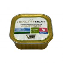 Консерва Healthy Meat монопротеінова, паштет з кролятиною та рисом, для цуценят, 150 г