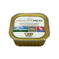 Консерва Healthy Meat монопротеінова, паштет з олениною та картоплею, для цуценят, 150 г