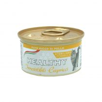 Консерва Healthy Irresistibili Capricci для стерилізованих котів, паштет з курятиною, 85 г