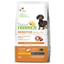 Сухий корм Natural Trainer Dog Sensitive для дорослих собак малих порід, схильних до харчових алергій, з качкою, 2 кг