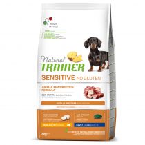 Сухий корм Natural Trainer Dog Sensitive для дорослих собак малих порід, схильних до харчових алергій, з качкою, 7 кг