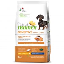 Сухий корм Natural Trainer Dog Sensitive Adult Mini With Salmon для дорослих собак дрібних порід, з лососем, 2 кг