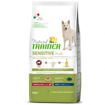 Сухий корм Natural Trainer Dog Sensitive для дорослих собак середніх і великих порід, з кониною, 12 кг