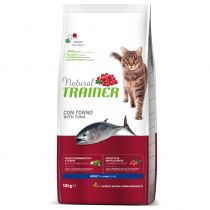 Корм Trainer Natural Super Premium для взрослых кошек в возрасте от 1 года, с тунцом, 10 кг