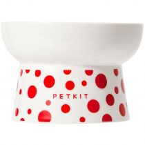 Миска Petkit Polka Dot Bowl керамічна, для собак малих порід і котів, біла, 120 мл