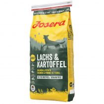 Сухий корм Josera Adult Lachs&Kartoffel для дорослих і активних собак, з лососем та картоплею, 15 кг