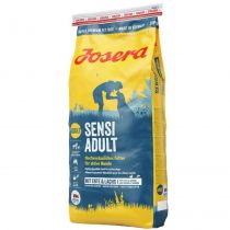 Сухий корм Josera Sensi Adult для дорослих собак з чутливим травленням, з качкою і лососем, 15 кг