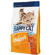 Сухий корм Happy Cat Indoor Atlantik Lachs для котів, що мешкають в приміщенні, зі смаком лосося, 4 кг