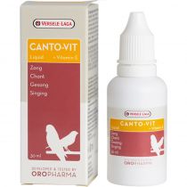 Вітаміни Oropharma Canto-Vit Liquid для співу і фертильності птахів, рідкі, 30 мл