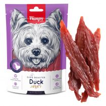 Ласощі Wanpy Duck Jerky в'ялене філе качки, для собак, 100 г