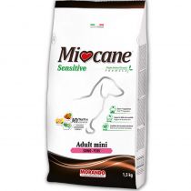 Монопротеїновий сухий корм Morando MioCane Mini Sensitive Monoprotein для собак дрібних порід, свинина, 1.5 кг