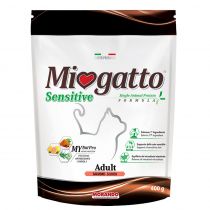 Монопротеїновий сухий корм Morando MioGatto Sensitive Monoprotein для котів, лосось, 400 г