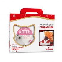 Сухий корм Royal Canin Kitten для кошенят від 4 до 12 місяців, 4 кг + масажний центр у подарунок