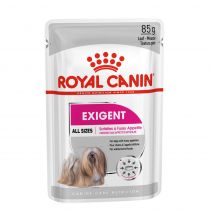 Вологий корм Royal Canin Exigent Adult паштет, для дорослих собак вибагливих у харчуванні, 85 г
